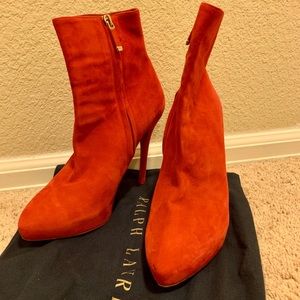 Ralph Lauren purple label ankle boots